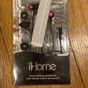 IHome noise isolating earphones